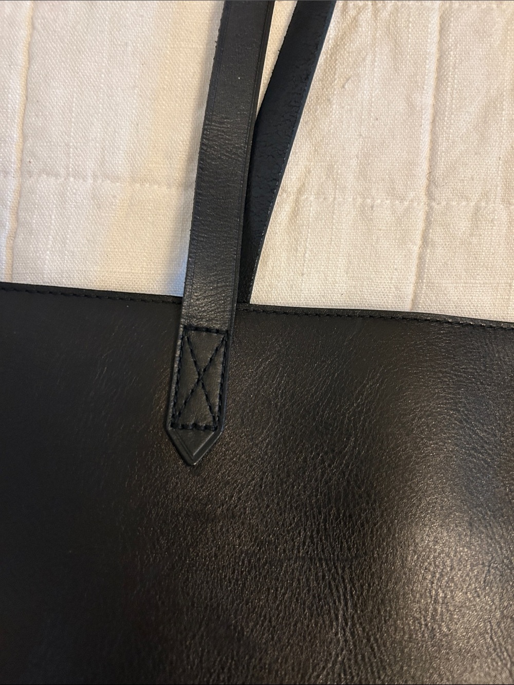 Madewell Transport Tote • Black • Zipper Top - Picture 2 of 11